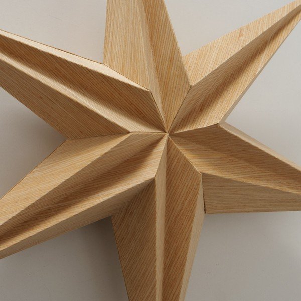 Decorațiune suspendată pentru Crăciun din hârtie Boltze Kassia, ø 40 cm, maro-image-1