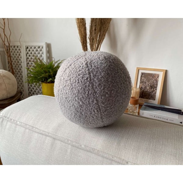 Pernă decorativă din material bouclé ø 25 cm Top – Mioli Decor-image-4