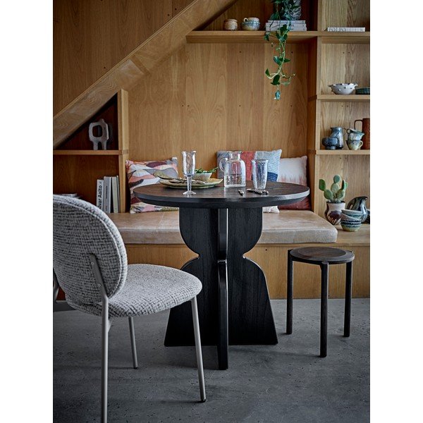 Scaun de dining gri din material textil Percey – Bloomingville-image-1