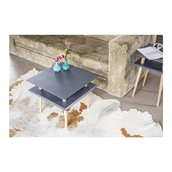 Măsuță cafea Ragaba Square, 55 x 55 cm, alb-image-2