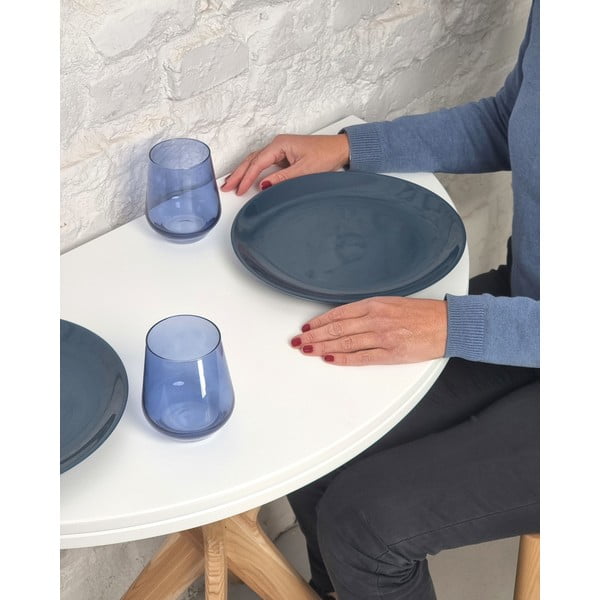 Masă de dining rotundă extensibilă 65x90 cm Jubi – Ragaba-image-1