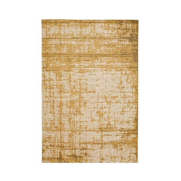 Covor galben muștar țesut manual din chenille 155x230 cm Yuno – Bizzotto