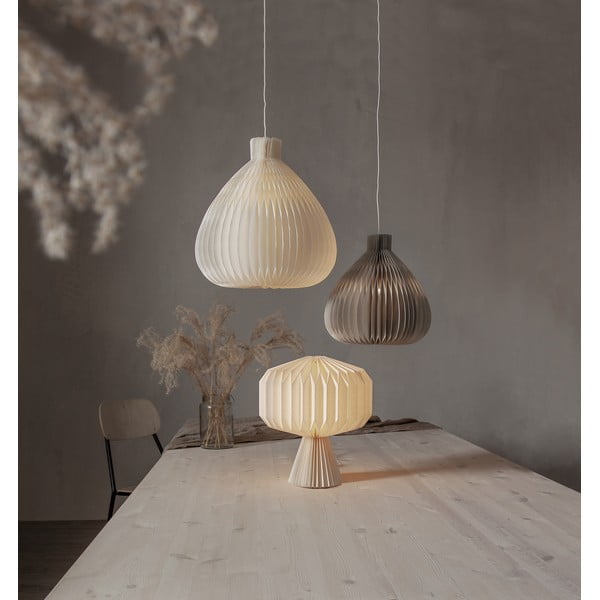 Abajur crem ø 38 cm Honeycomb – Star Trading-image-3