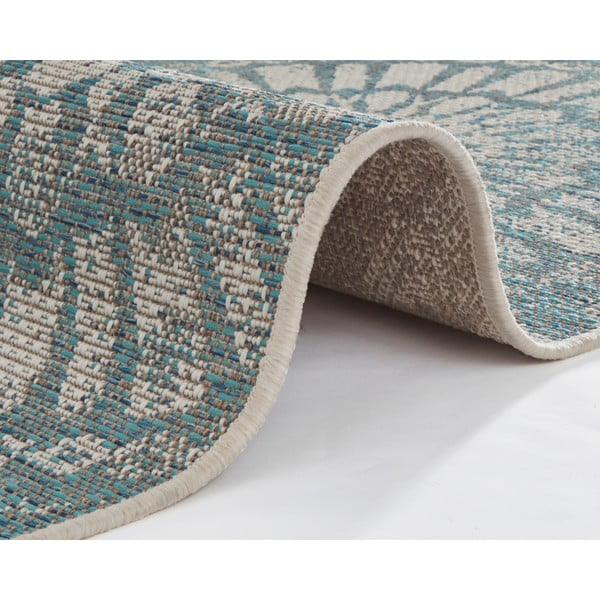 Covor de exterior NORTHRUGS Amon, 140 x 200 cm, gri - albastru-image-3