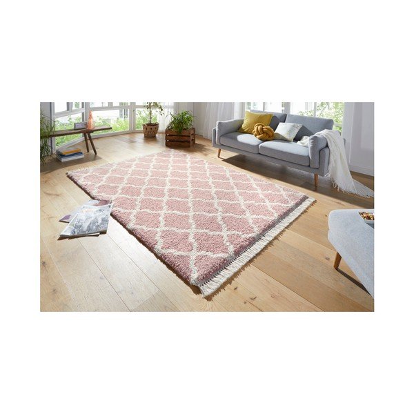 Covor Mint Rugs Marino, 80 x 150 cm, roz-image-1