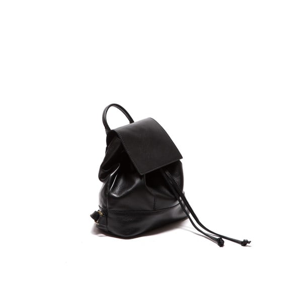 Rucsac din piele Sofia Cardoni Fredo, negru-image-3