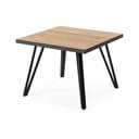 Măsuță de cafea cu blat cu aspect de lemn de stejar 60x60 cm Sindi – Marckeric