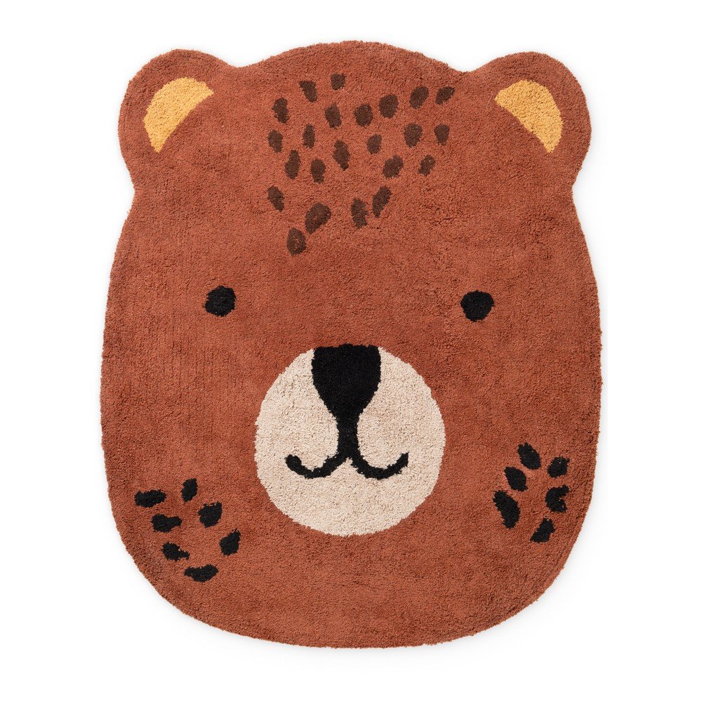 Covor pentru copii maro lavabil/țesut manual din bumbac 120x149 cm Snuggle Berry – Hanse Home