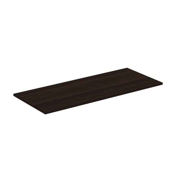Blat sub chiuvetă maro închis cu aspect de lemn de stejar 120x51 cm i.Life B – Ideal Standard-image-1