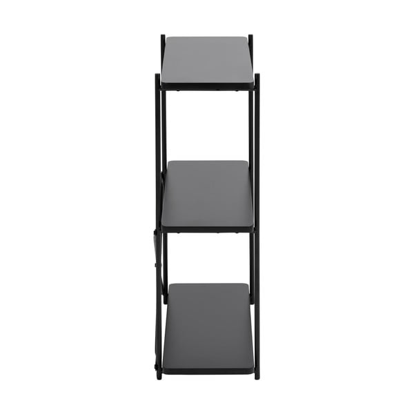 Bibliotecă joasă Actona Pascal, negru-image-3