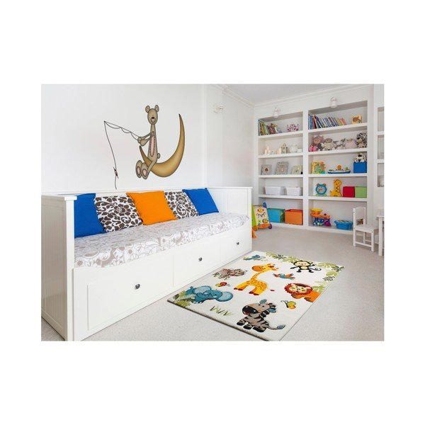 Covor pentru copii Universal Kinder Blanco, 120 x 170 cm-image-1