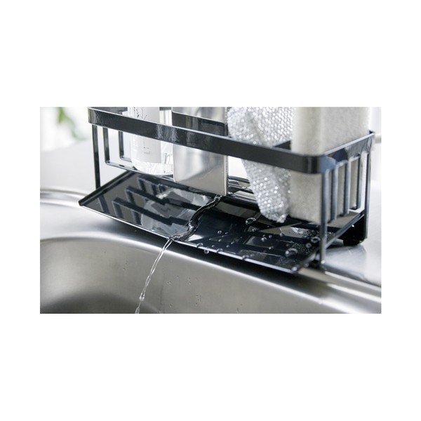 Suport pentru accesorii de spălat negru din metal Tower – YAMAZAKI-image-3