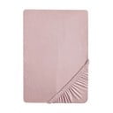 Cearceaf pentru copii din bumbac organic pentru pătuț cu elastic 40x90 cm Lil Planet – Roba