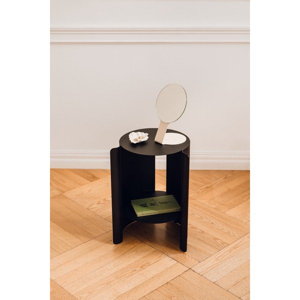 Măsuță auxiliară rotundă din metal ø 32 cm Wa – noo.ma-image-4