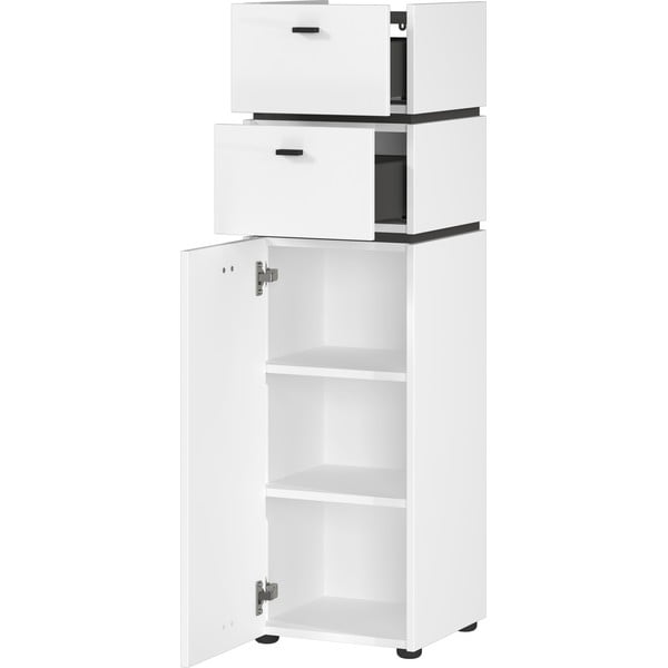 Dulap de baie alb înalt 34x117 cm Modesto – Germania-image-1