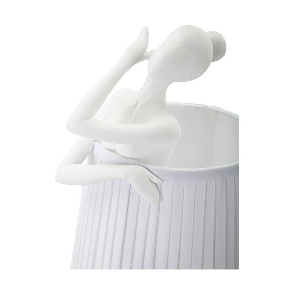 Veioză albă cu abajur textil (înălțime 62,5 cm) Ballet – Mauro Ferretti-image-3