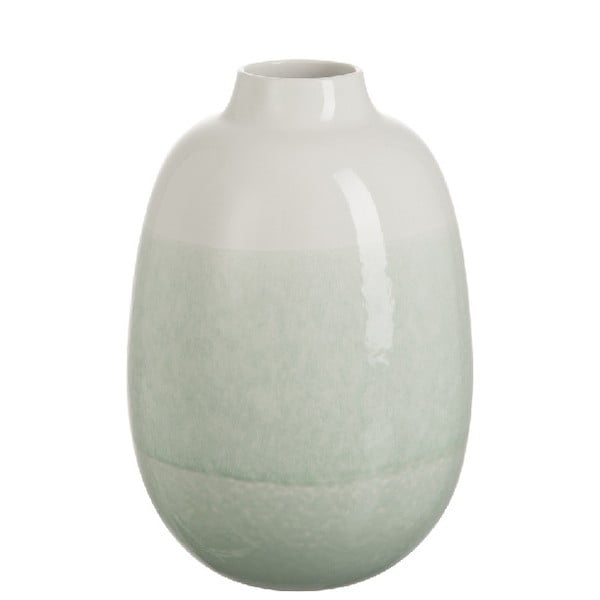 Vază din ceramică J-Line Transition, înălțime 30 cm, verde