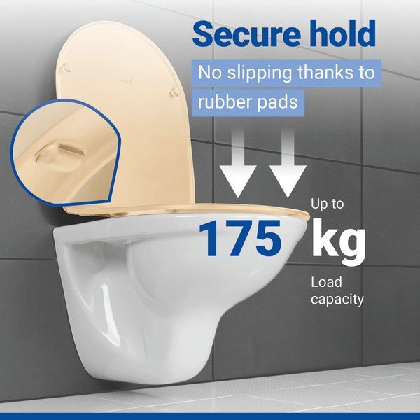 Capac WC 36 x 46 cm Easy-Close (cu închidere automată) Galati – Wenko-image-3