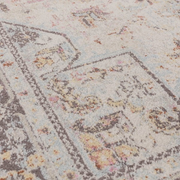 Covor crem 200x290 cm Flores – Asiatic Carpets-image-4