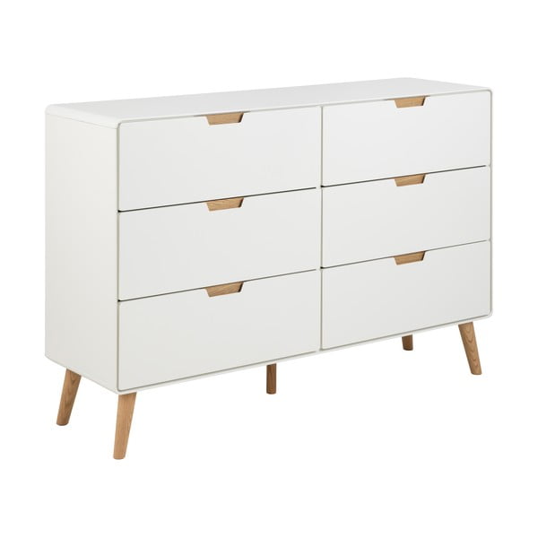 Comodă albă 135x90x40 cm Lowell – Actona-image-2