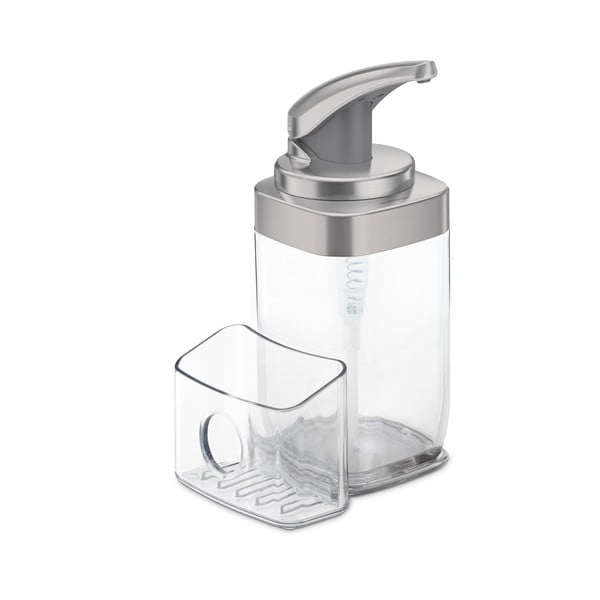 Dozator de săpun lichid din metal 650 ml - simplehuman-image-3