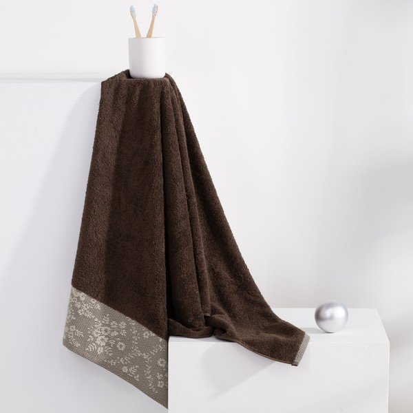 Prosop maro din bumbac frotir 50x90 cm Crea – AmeliaHome-image-2