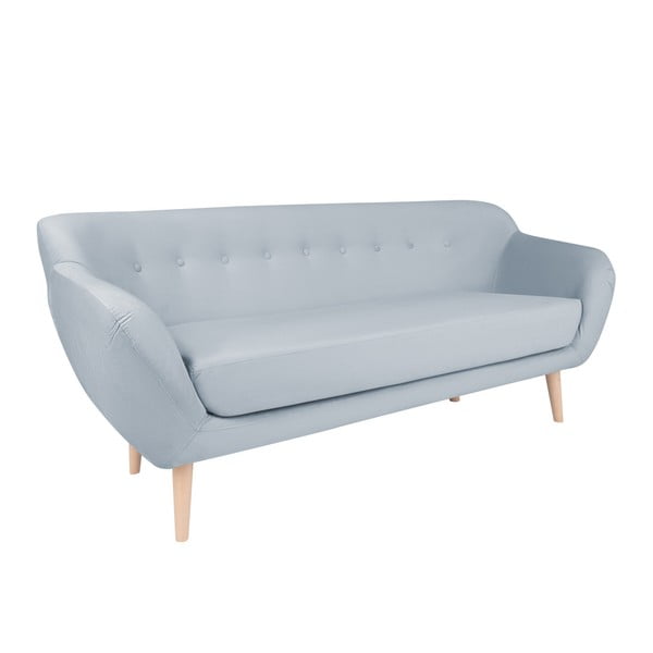 Canapea cu 3 locuri BSL Concept Eleven, albastru deschis