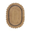 Covor în culoare naturală handmade din iută 120x170 cm Grace – Flair Rugs