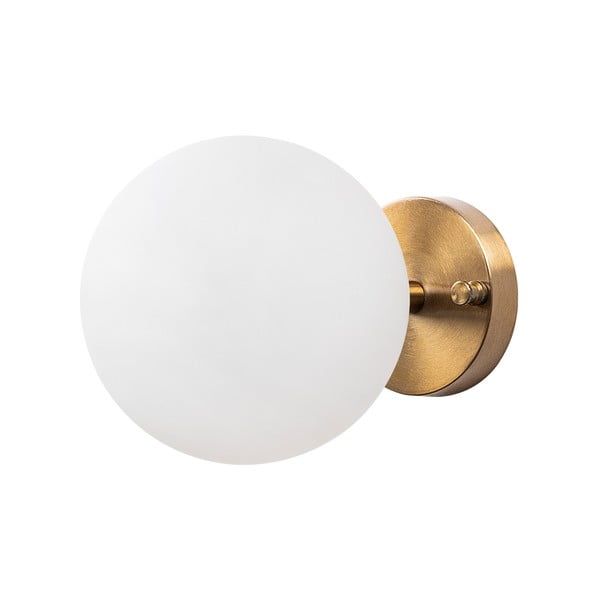 Aplică de perete albă/bronz ø 15 cm Atmaca – Opviq lights-image-2