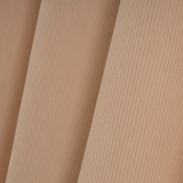 Draperie maro deschis din catifea reiată 140x260 cm Merely – Casa Selección-image-4