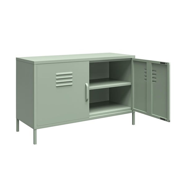 Dulap verde din metal 100x64x40 cm Mission District – Støraa-image-4