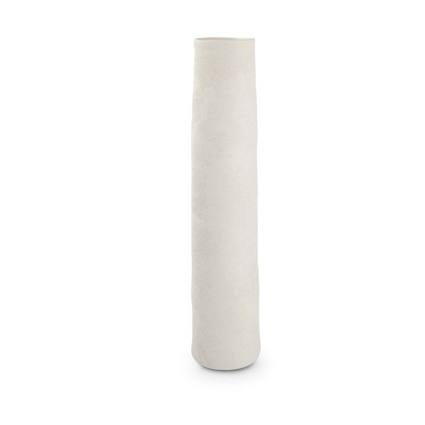 Vază albă din ceramică înaltă (înălțime 50 cm) Cone – S|P Collection