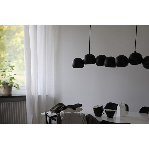 Lustră neagră cu abajur din metal Cupolo – Markslöjd-image-3