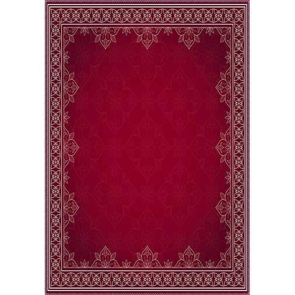 Covor Vitaus Emma, 50 x 80 cm, roșu