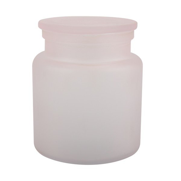 Organizator de baie roz deschis pentru dischete demachiante, din sticlă Yoko – Spirella