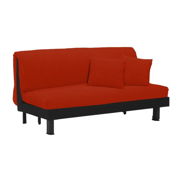 Canapea extensibilă cu 3 locuri 13Casa Lillo, roșu