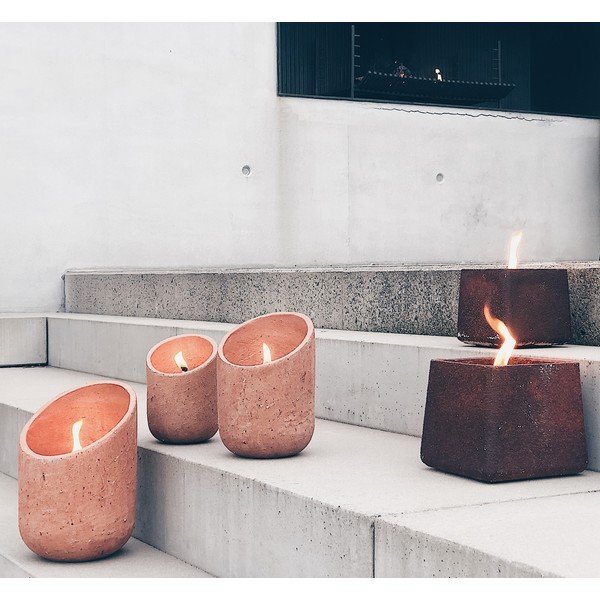 Lumânare de exterior timp de ardere 35 h   Sand – Paju Design-image-1