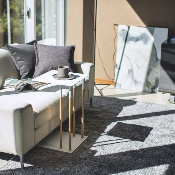 Măsuță auxiliară 35x35 cm Plain – YAMAZAKI-image-2