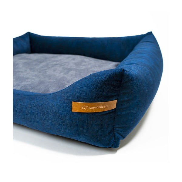 Pat   albastru-gri închis pentru câini 75x85 cm SoftBED Eco L – Rexproduct-image-2