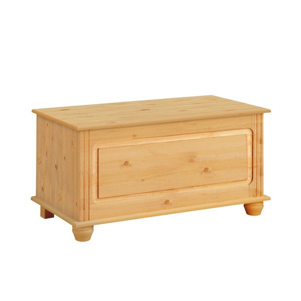 Cufăr din lemn masiv de pin Støraa Fiona-image-1