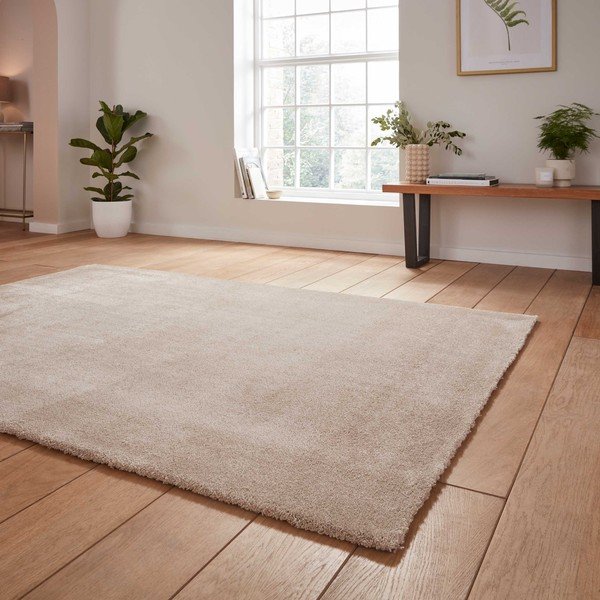 Covor bej lavabil 60x115 cm Cove – Think Rugs-image-1