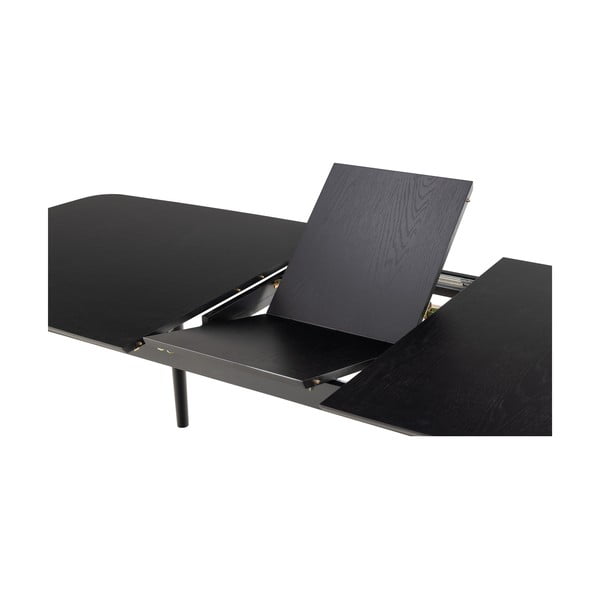 Masă de dining extensibilă cu blat cu aspect de lemn de stejar 90x219 cm Montreux – Actona-image-4