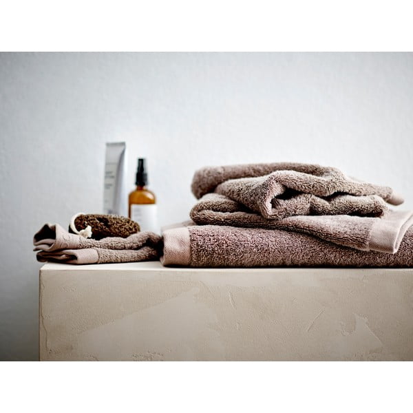 Prosop maro din bumbac organic 50x100 cm Comfort Organic – Södahl-image-1