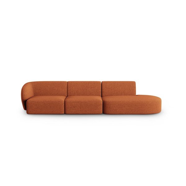 Canapea portocalie 302 cm Shane – Micadoni Home