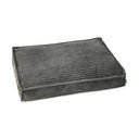 Saltea gri închis pentru câini 100x70 cm Dog Fantasy Stripe – Plaček Pet Products