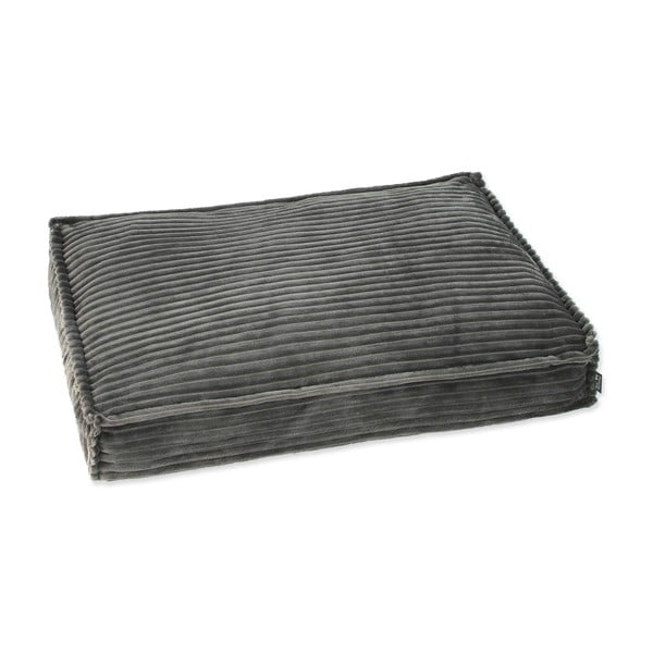 Saltea gri închis pentru câini 80x50 cm Dog Fantasy Stripe – Plaček Pet Products