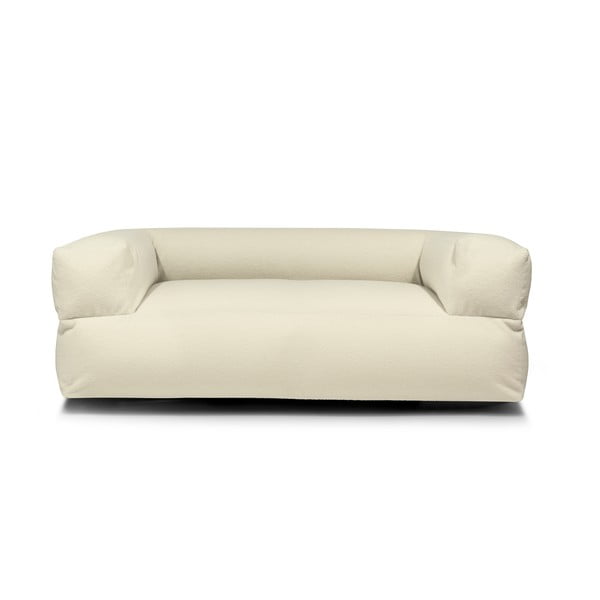 Fotoliu bean bag maro cu tapițerie din țesătură bouclé Sofa MooG – SLOWDOWN-image-2