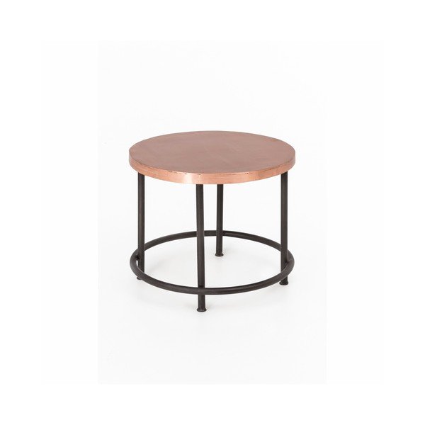 Set 2 mese auxiliare din lemn de mango WOOX LIVING Industrial-image-1