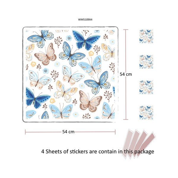 Autocolant Walplus Butterflies Pattern-image-2