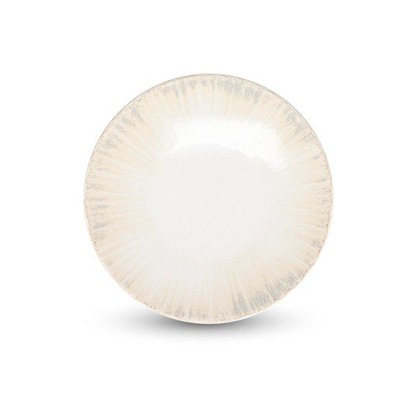 Farfurie gri deschis pentru desert  din porțelan ø 21 cm Nuance – BonBistro
